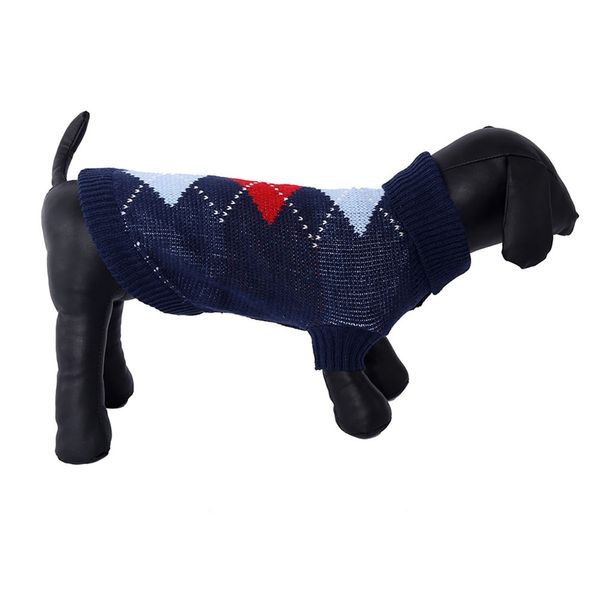 

pet dog classics casual dot sweater puppy turtleneck cloth for winter autumn pet hoodies high collar costume pet sweater supply
