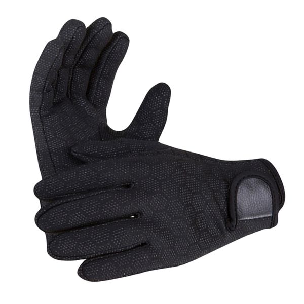 

performance 1.5mm neoprene gloves diving wetsuit gloves for men women kids - warm & durable - black