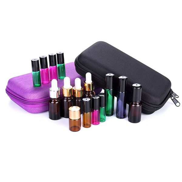 

essential oil bottle storage bag 5ml i0ml essential oil carrying case aromatherapy organizer bags shockproof bag for traveler hha313