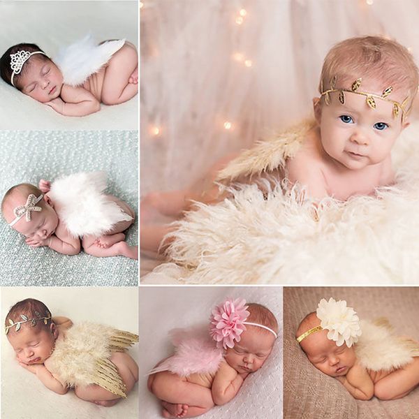 

newborn baby girls boys angel wings costume p pgraphy prop outfits-tz
