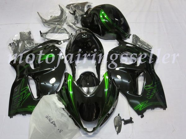 

new abs plastic fairings kit fit for suzuki gsx1300 1300r 1997 98 99 00 01 02 03 04 05 06 2007 injection mold electric green