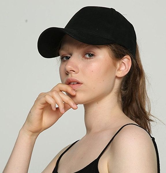 

back opening all-cloth monochrome ponytail back opening all-cloth monochrome baseball baseball cap ponytail cap, Blue;gray