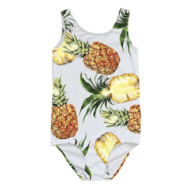 

девочка swimwear малышей infant one piece пляж для купания бикини одежда ананас дети купальный костюм дети девушки пляжная одежда
