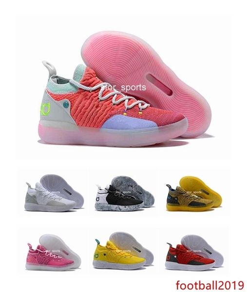 

новое прибытие kd 11 mens ботинки баскетбола, 11 цветов увеличить ep реагировать еюбл paranoid multicolor спортивный спорт кроссовки eur 40