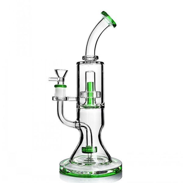 

10.6 inchs большой стеклянный Бонг Recycler Dab буровые установки перколятор курительные трубки толстые стеклянные бонги воды Dabber с 14 мм чаша табачные кальяны