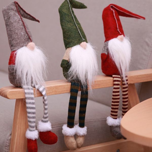 

foreign trade explosions christmas decorations no face dolls european and american styles old people pendants window ornaments