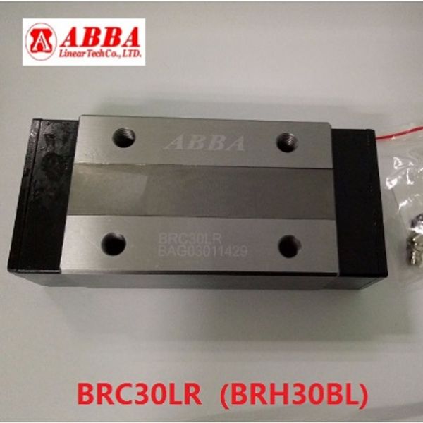 6 teile/los Original Taiwan ABBA BRC30LR/BRH30BL Linear schmale Block Linearschienenführung Lager für CNC Router Laser Maschine teile