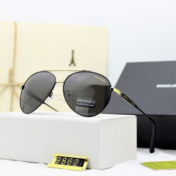 

2020 fashion new stylish polarized sunglasses for men and women lens tempered glass lens design drive sunglasses