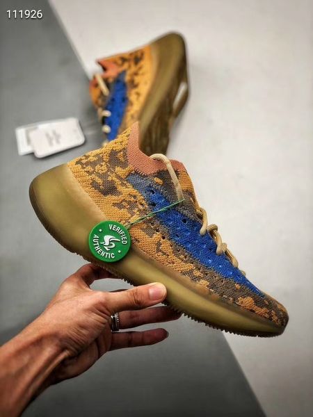 

новые аутентичные 380 синий оат 3m reflective q47306 fy5137 кроссовки 380s мужчины женщины kanye west sneakers с оригинальным box