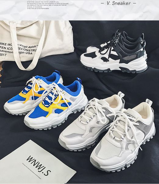 

summer mesh shoes men red father ins tide korean wild male tide shoes casual shoes breathable mesh men's sports