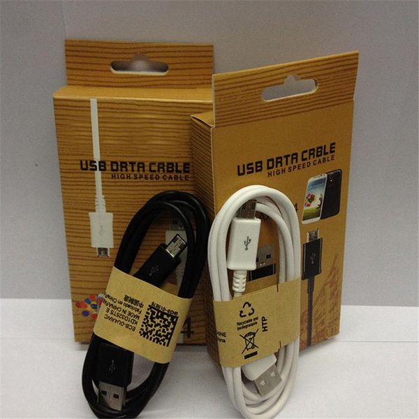 

Micro u b cable v8 v9 1m 3ft u b cable data ync charger cable black white with retail box dhl hipping