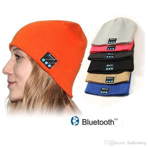 

bluetooth hat музыка beanie cap bluetooth v4.1 стерео беспроводные наушники микрофон громкой связи с английский розничный пакет и мешок opp