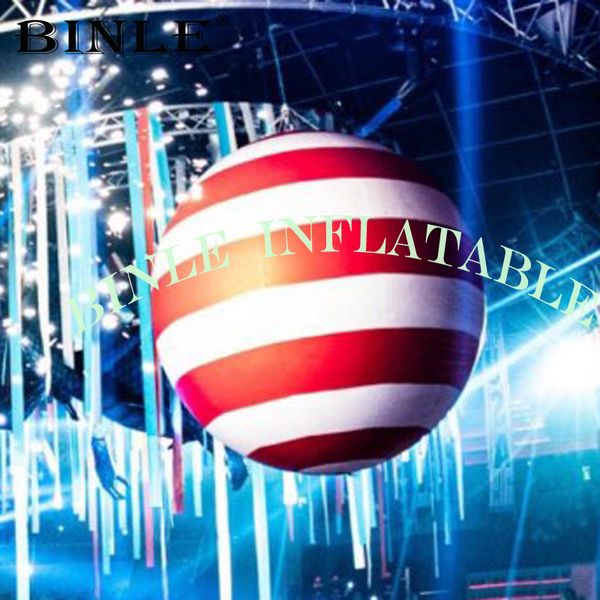 

творческий пвх светодиодный свет надувной висит воздушный шар гигантский надувной мяч для этапа партия потолка верхнего украшения