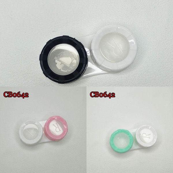 

invisible case glasses case box candy color macaron double color with window small size beautiful glasses water box cb0642