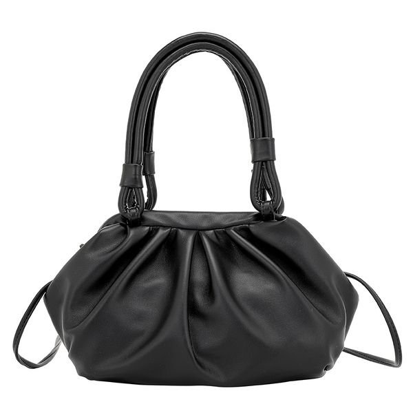 

cloud-wrapped soft leather madame small bag single shoulder slant handbag day clutches bags female crossbody bag