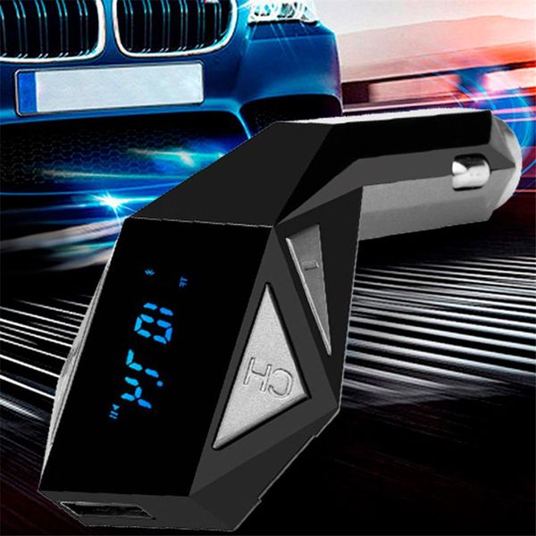 

franchise bluetooth car kit mp3 player fm transmitter usb tf charger handswireless suppor open voice prompts caller number