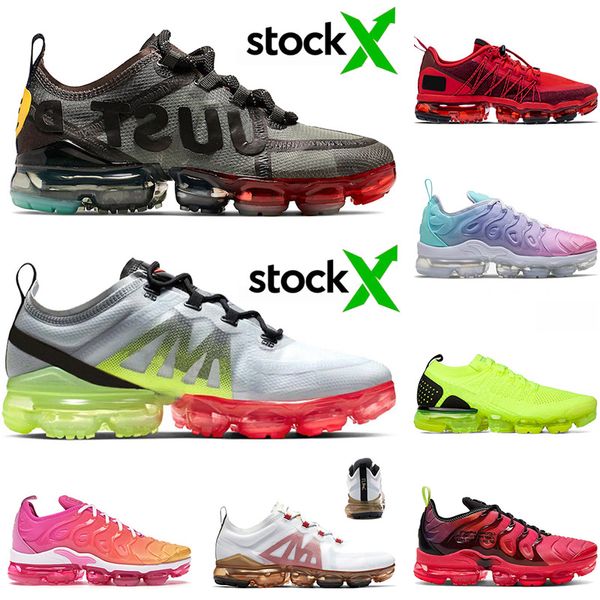 

tn plus red triple white vamaxpor 2019 black mens womens running shoes pastel speed red cny red trainers sneakers 36-45