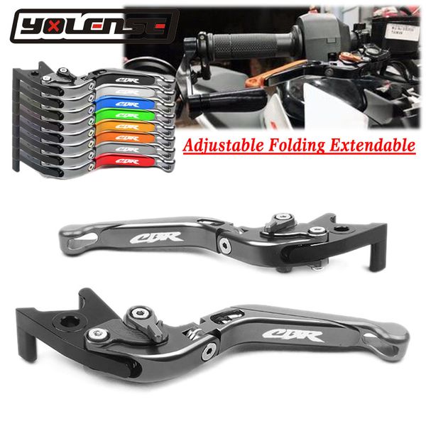 

motorcycle accessories folding extendable brake clutch levers for cbr600rr cbr 600rr cbr600 rr 2007-2016 2015 2014 2013