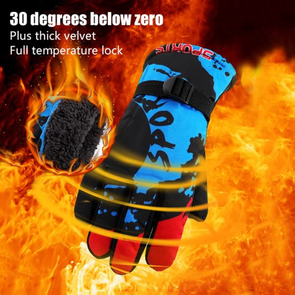 

018 winter motorcycle riding warm ski gloves for men winter equipment windproof thickening snowboard ski thermal gloves1