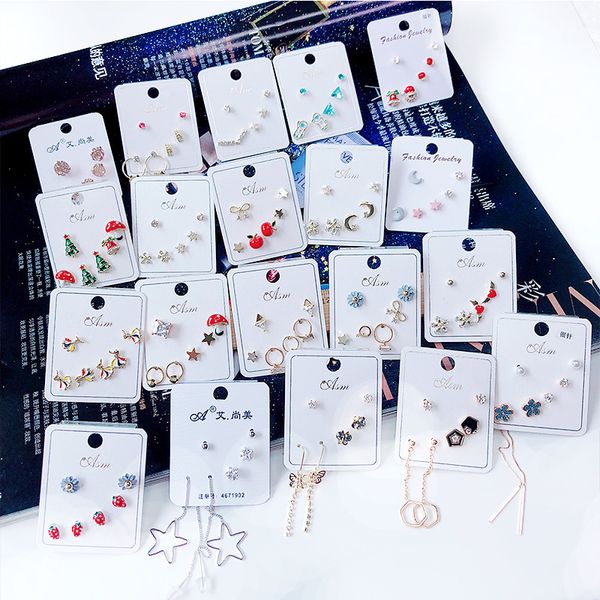 

корейский серьги сплава серьги стиль звезды, Golden;silver