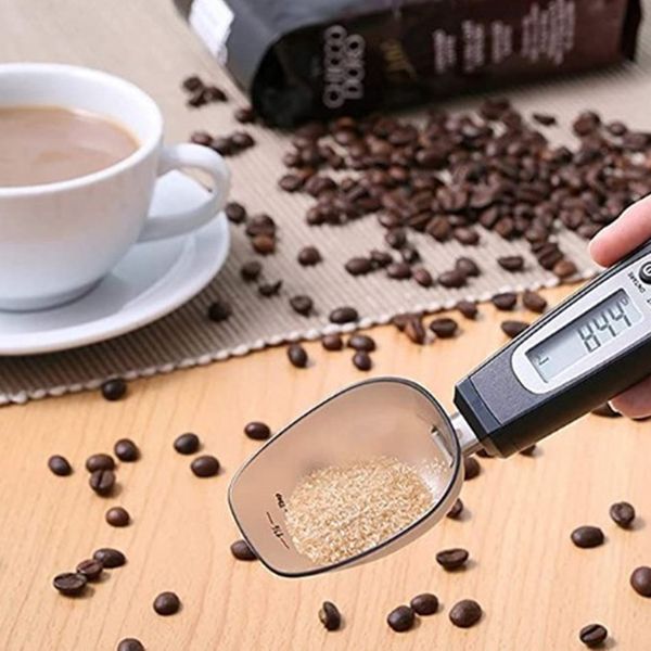 

электронные измерительные ложка 300g / 0.1g цифровые lcd питание масштабные инструменты кухня мерная ложки кофе чай digital мерная ложка дру