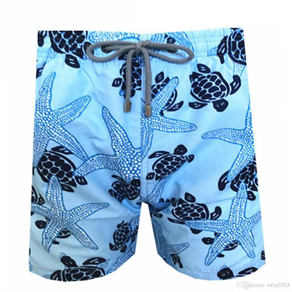

vilebre men swimwear herringbones turtles summer casual shorts men fashion style mens shorts bermuda beach shorts 50292014, White;black