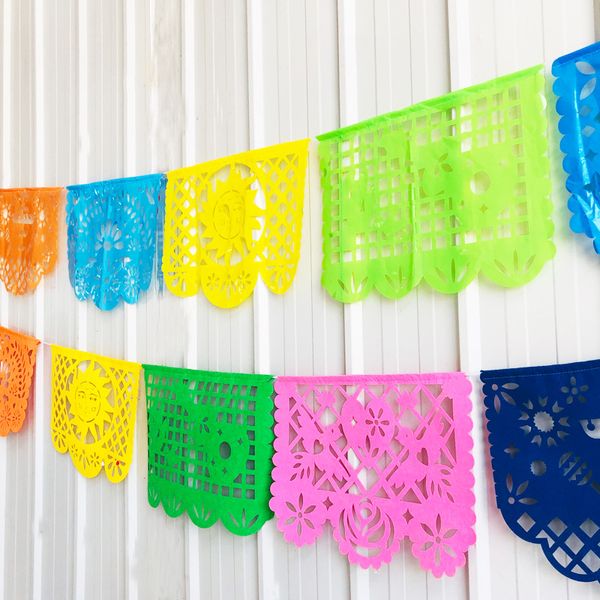 

plastic pull flag party square pendant garland pulling carnival parties multi styles colored flags new arrival 15 8sq l1