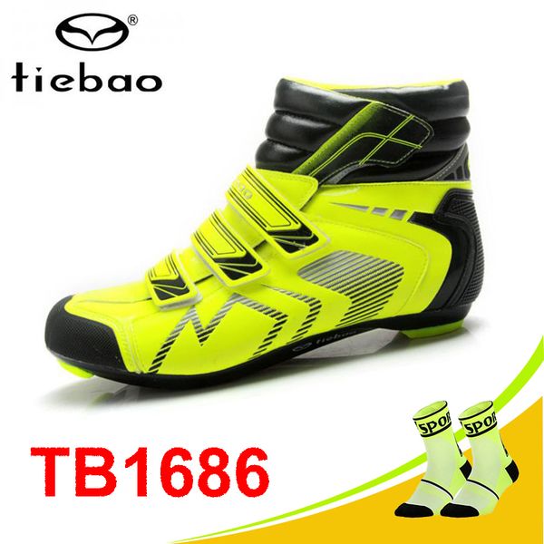 

tiebao cycling shoes road winter racing bike athletic shoots bicycle zapatillas deportivas mujer equitation mens sneakers, Black