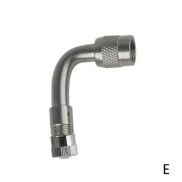 

new air tyre valve extension 45 Â° wheel adaptor car bike tire stem extender