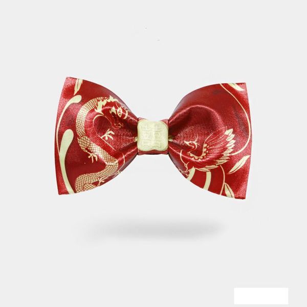 

2018 men women original design dragon bow tie red wedding neck ties white bowtie pajaritas hombre noeud papillon homme bowties, Blue;purple