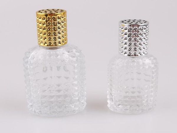 30ml 50ml New Style abacaxi Garrafa de Spray portátil frasco de perfume de vidro com Atomizador para Cosmetic