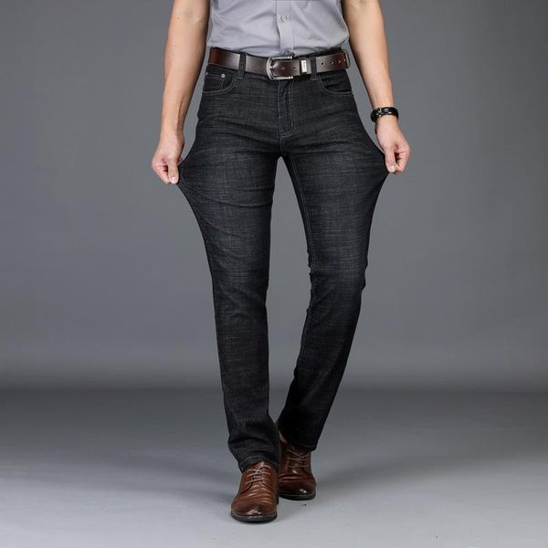 

мужские дизайнерские джинсы простые брюки модный бренд лето тонкий срез стрейч толстый хип хоп улица высокое качество повседневная мода широ, Blue