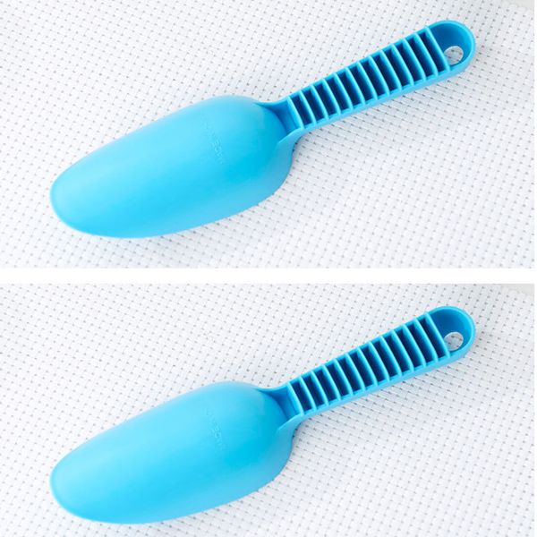 

2pcs длинные ручки smooth завод садоводство инструмент портативный главная пластиковые сгущает лопата совок ручной мастерок многоцелевой бич