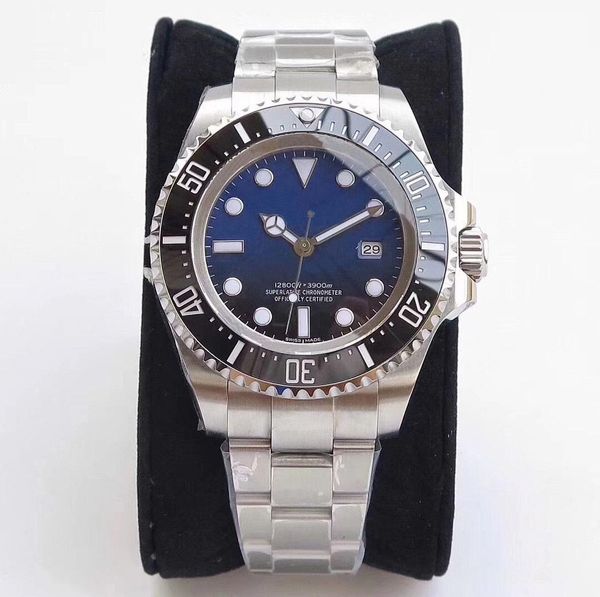 

Роскошные Мужские Часы 116660 Глубокий Керамический Безель SEA-Dweller Сапфир Cystal Нержав