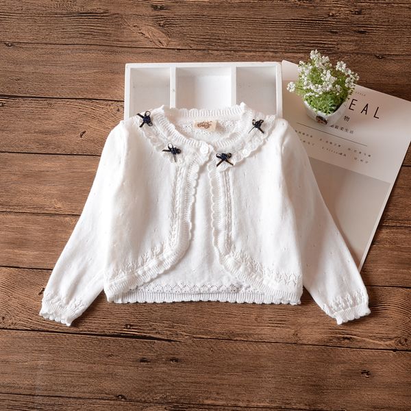 

2019 spring kids cardigan sweater girls jacket 100 cotton girls outerwear for 1 2 4 6 8 years old kids clothes rkc195083, Blue;gray