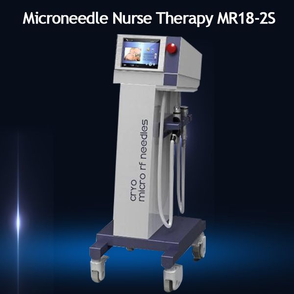 

2019 new product srf+cryo+pdt microneedle rf radio frequency beauty machine mr18-2s for face lifting skin care