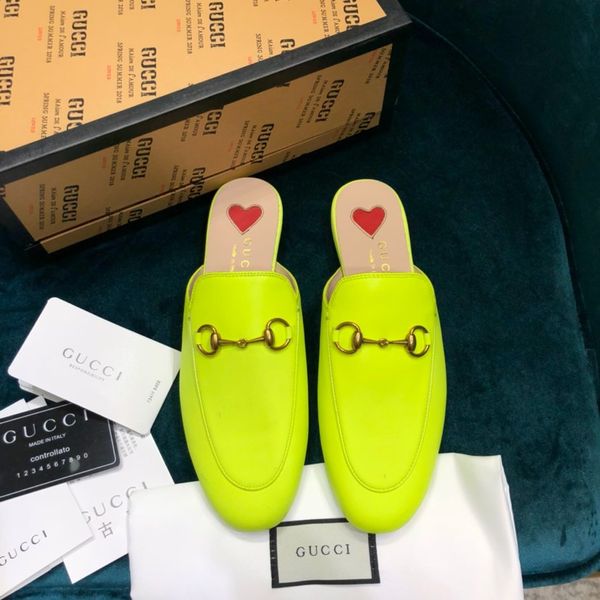 

new style high-end luxury fashiondesigner women's party casual shoes no laces loafers half slippers triple platform classic retro patte, Black