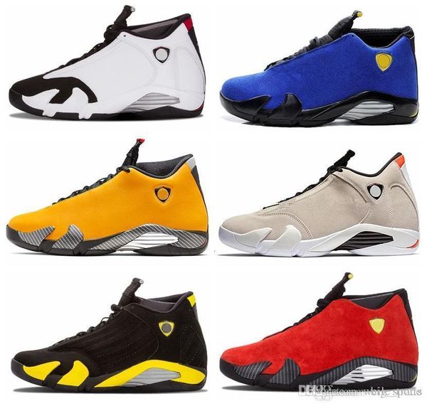 

jordan&#132019 14 mens basketball shoes black blue yellow 14s sports sneaker men trainers zapatillas des chaussures designer jumpman zapatos