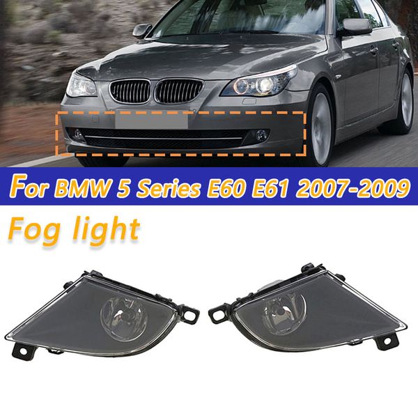 

замена переднего бампера автомобиля решетка driving противотуманные фары лампа для 5-й серии e60 e61 520d 520i 523li 525li 530li 2007 2008 2