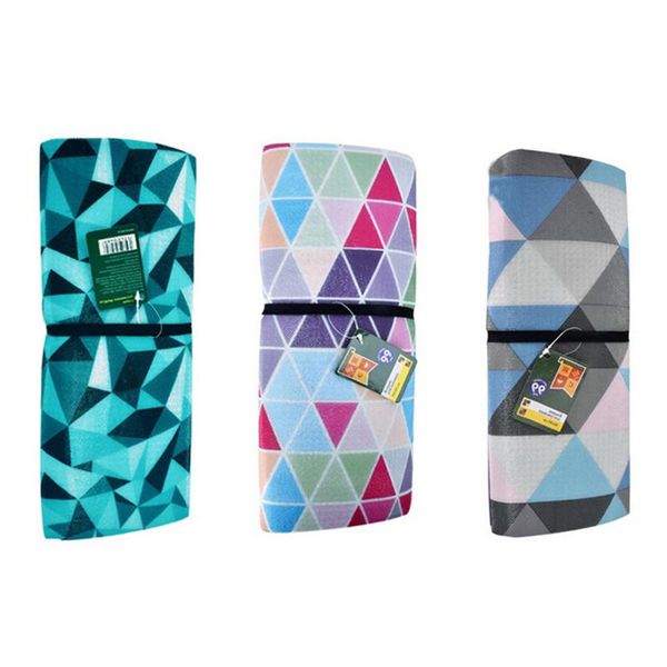 

multifunctional outdoor picnic double blanket outdoor waterproof pad handbag spring summer beach camping mat family baby