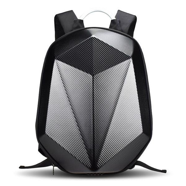 

motorcycle riding bikes, backpack, hard shell, tortoise bag, rainproof knight's polygon helmet backpack
