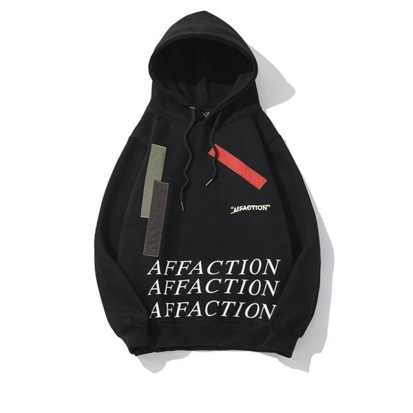 

2020 designer solid colors hoodies mens fashion letter printed hooded sweater new tide brand men women couple hoodies asian size s-2xl, Black