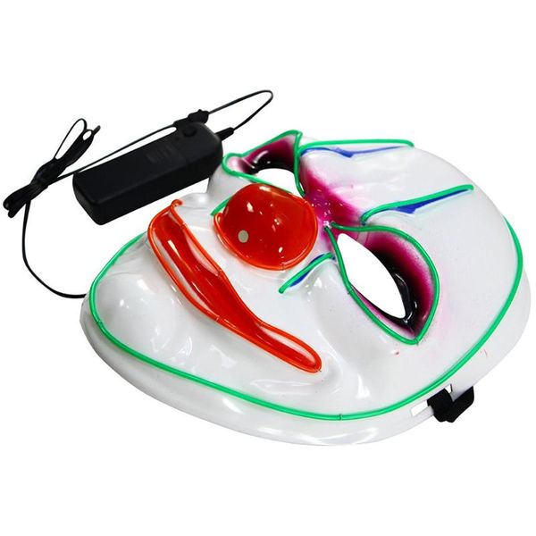 

led luminous mask full face clown masks for halloween payday nightclub props lsk99