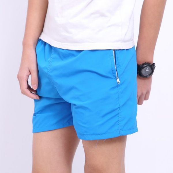 

droppshiping men sports shorts solid color breathable loose beach pants for summer dg88, White;black