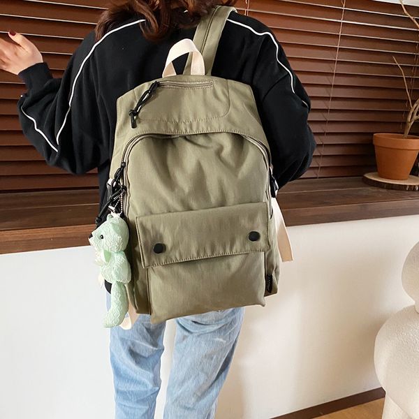 

schoolbag female ins wind korean version of the college student mori backpack vintage sense girl shoulder bag wild campus