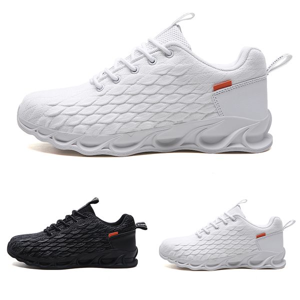 

2020 brown grey pattern7 sneaker breathable simple white black lace cushion young men boy running shoes designer trainers sports sneakers