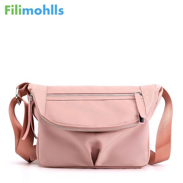 

2020 new casual waterproof women's nylon bag large capacity ladies shoulder bags for women korean messenger bag s2096