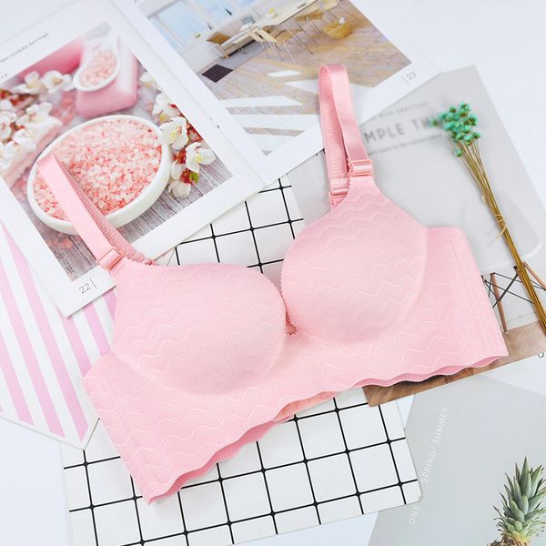 

супер push up bra бесшовные девочек белье бюстгальтера регулируемые женские бюстгальтеры нижнее белье х 21, Red;black