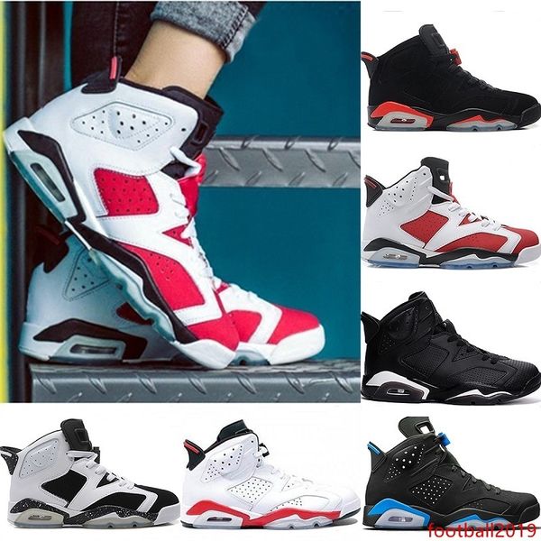 

r men 6 6s basketball shoes unc gatorade black infrared mens sport trainer carmine toro maroon sneakers us 8-13