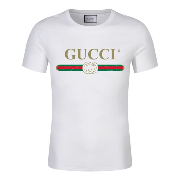 

mens casual gucci tshirt new arrivals womens men 2019 fashion designers tees short sleeves new fashion t-shirt with brand letter, White;black